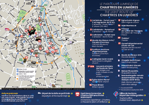 Plan de Chartres en lumières