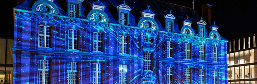 Pierres feuilles ciseaux - Chartres en lumières - hôtel Montescot  Pierres feuilles ciseaux - Chartres en lumières - hôtel Montescot