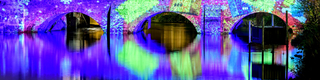 Pont des Minimes - Rivière des lutins - Chartres en lumières Pont des Minimes - Rivière des lutins - Chartres en lumières